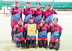 女子ソフトテニス